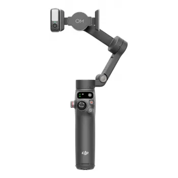 DJI Osmo Mobile 7P gimbal για smartphone, σταθεροποίηση 3 αξόνων, ActiveTrack 7.0, τηλεσκοπικό μπράτσο, Bluetooth 5.3, σκούρο γκρι