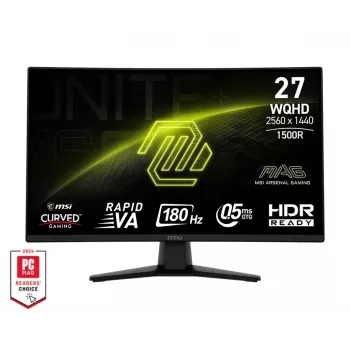 Οθόνη υπολογιστή MSI MAG 274CQFDE 68,6 cm (27 ίντσες) 2560 x 1440 pixel Wide Quad HD Μαύρο