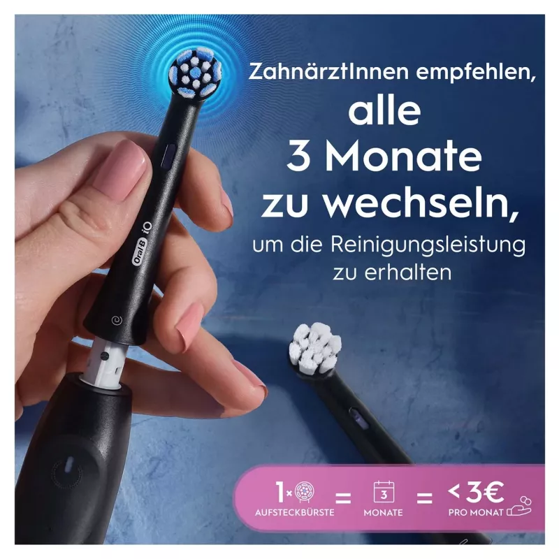 Oral-B 194631 Κεφαλή οδοντόβουρτσας 4 τεμ. Μαύρο