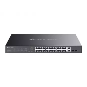 TP-Link Omada ES228GMP Διαχειριζόμενο Switch δικτύου L2 Gigabit Ethernet (10/100/1000) Power over Ethernet (PoE) Μαύρο