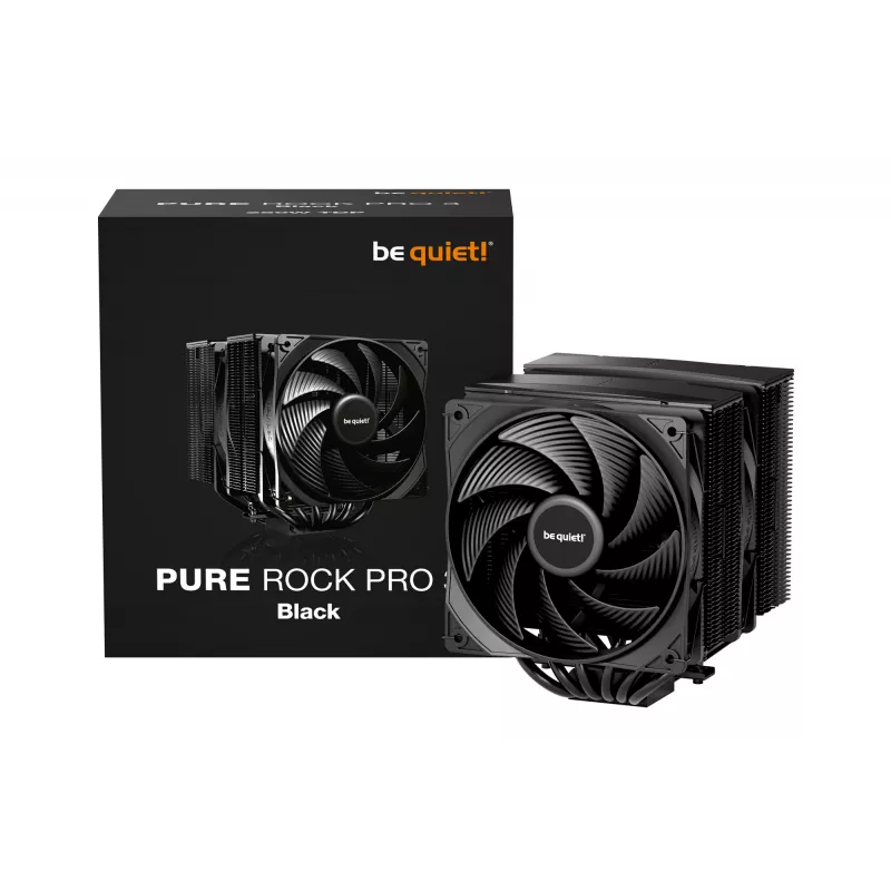 be quiet! Pure Rock Pro 3 μαύρο ψύκτρα αέρα επεξεργαστή 12 cm 1 τεμ.