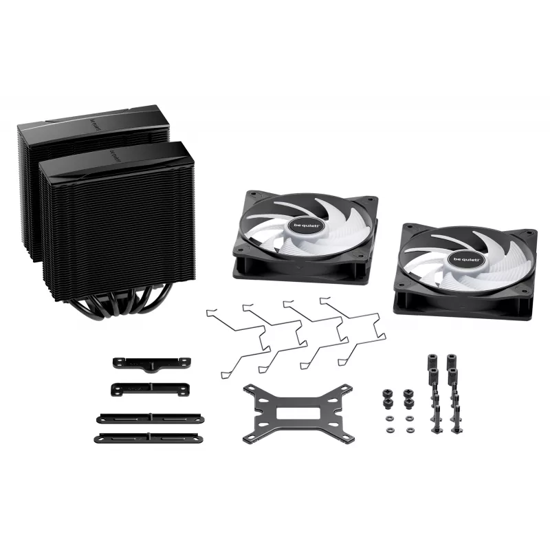 be quiet! Pure Rock Pro 3 LX μαύρο ψύκτρα αέρα επεξεργαστή 12 cm 1 τεμ.