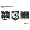 be quiet! Pure Rock Pro 3 LX μαύρο ψύκτρα αέρα επεξεργαστή 12 cm 1 τεμ.