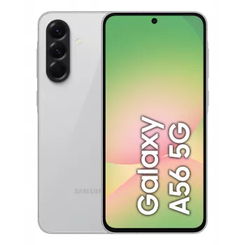 Samsung Galaxy A56 17 cm (6.7 ίντσες) Dual SIM Android 15 5G USB Type-C 8 GB 128 GB 5000 mAh Ανοιχτό Γκρι