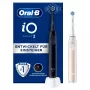 Ηλεκτρική οδοντόβουρτσα Oral-B iO Series 2 Duo μαύρο ροζ επαναφορτιζόμενη με έξυπνο αισθητήρα πίεσης