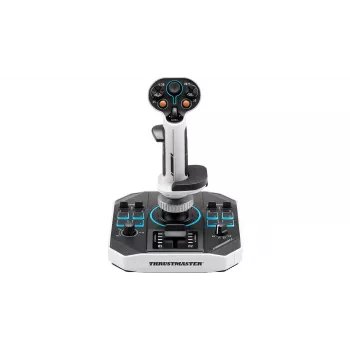 Thrustmaster Sol-R 1 Μαύρο, White USB Flightstick Analog / Digital PC