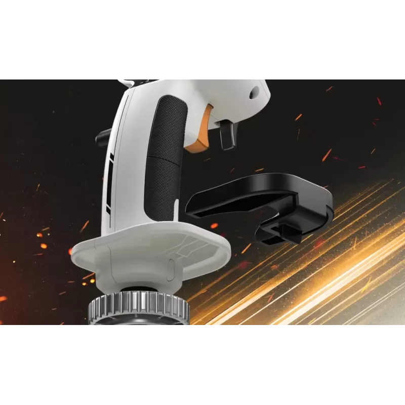 Thrustmaster Sol-R 1 Μαύρο, White USB Flightstick Analog / Digital PC