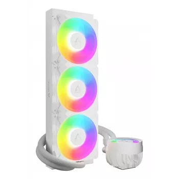 ARCTIC Liquid Freezer III Pro 360 A-RGB (λευκό) - Πολυσυμβατή All-in-One υδρόψυξη CPU με A-RGB