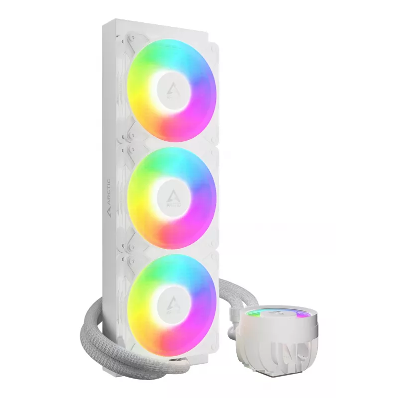 ARCTIC Liquid Freezer III Pro 360 A-RGB (λευκό) - Πολυσυμβατή All-in-One υδρόψυξη CPU με A-RGB