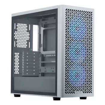 Κουτί PC Cooler Master Elite 502 Midi Tower Λευκό — ATX, 3x 120 mm μπροστά, 120 mm πίσω, τροφοδοτικό κάτω, υποστηρίζει μονάδες 2,5 inch / 3,5 inch