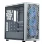 Κουτί PC Cooler Master Elite 502 Midi Tower Λευκό — ATX, 3x 120 mm μπροστά, 120 mm πίσω, τροφοδοτικό κάτω, υποστηρίζει μονάδες 2,5 inch / 3,5 inch