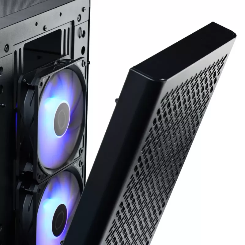 Κουτί PC Cooler Master Elite 502 Midi Tower Μαύρο