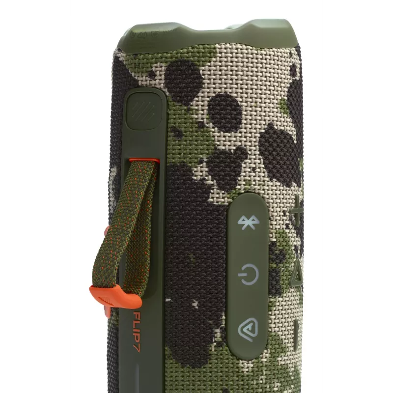 JBL Flip 7 (JBLFLIP7SQUAD) φορητό ηχείο Bluetooth, Bluetooth 5.4, IP68, 4800 mAh, Squad χακί παραλλαγής
