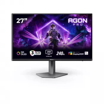 AOC G2 AG276UZD Οθόνη υπολογιστή 67,3 cm (26,5 inch) 3840 x 2160 Pixel 4K Ultra HD OLED Μαύρο