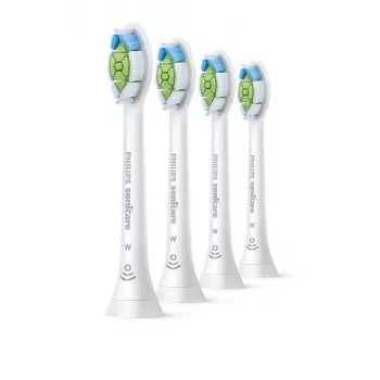 Ανταλλακτικές κεφαλές οδοντόβουρτσας Philips HX6064/87 Optimal White — 4 τεμ., λευκό, μεσαίες τρίχες