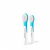 Philips Sonicare For Kids HX6032/90 συσκευασία 2 τεμ. κεφαλές οδοντόβουρτσας μπλε λευκό