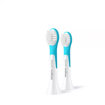 Philips Sonicare For Kids HX6032/90 συσκευασία 2 τεμ. κεφαλές οδοντόβουρτσας μπλε λευκό