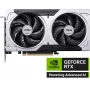 Κάρτα γραφικών MSI GeForce RTX 5060 Ti 8 GB GDDR7, PCIe 5.0, 4608 CUDA, 2602 MHz Boost, 128-Bit, 2 ανεμιστήρες, 180 W