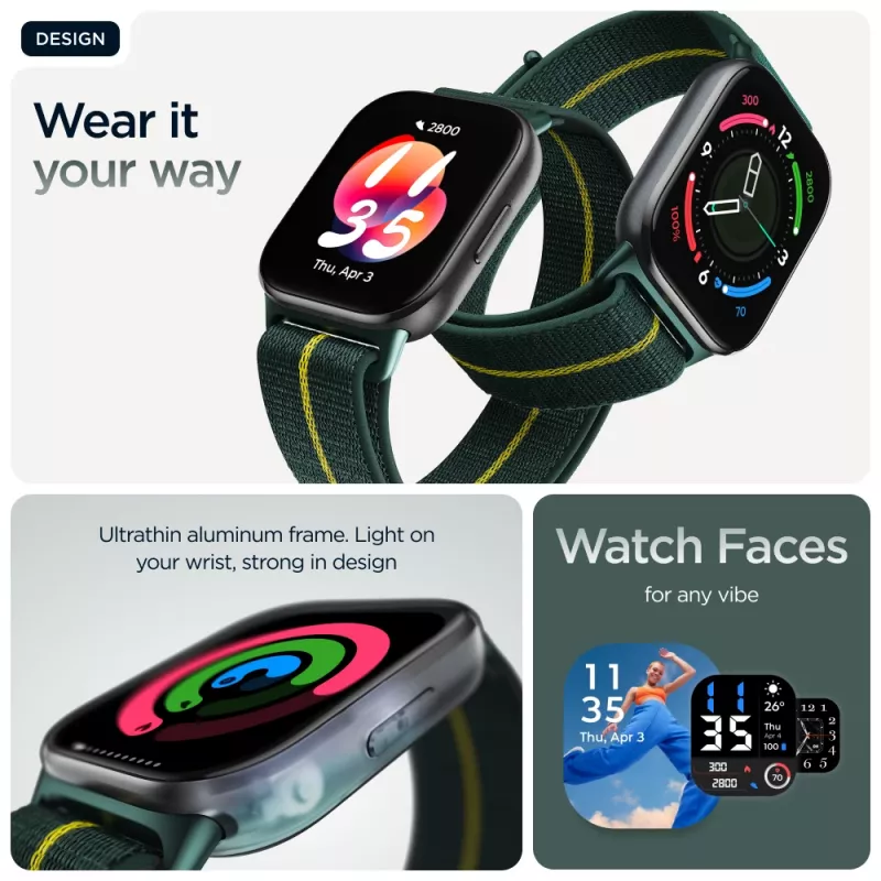 Motorola Solutions Watch Fit πράσινο (PG38C07182)