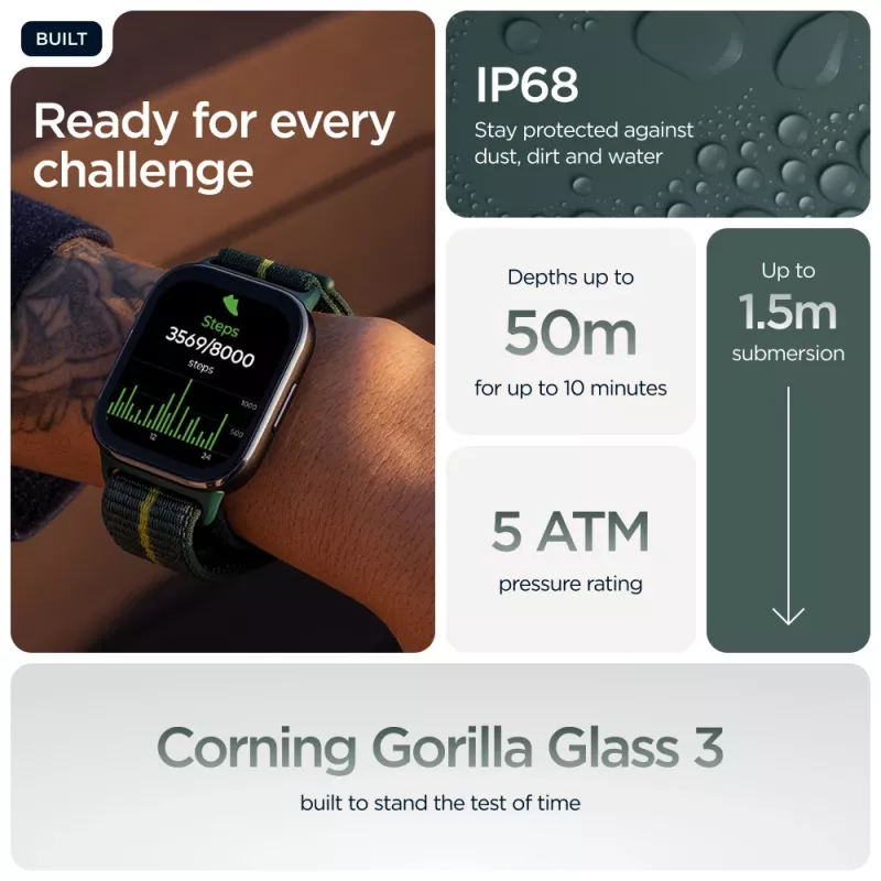 Motorola Solutions Watch Fit πράσινο (PG38C07182)