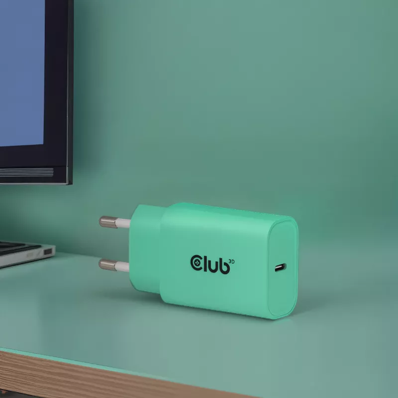 Φορτιστής USB-C 2 τεμ. 30W by club 3d — Δύο τροφοδοτικά USB-C 30W