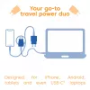 Φορτιστής USB‑C 2 τεμ. CLUB3D CAC-3020, 30 W συνολικά, λευκό