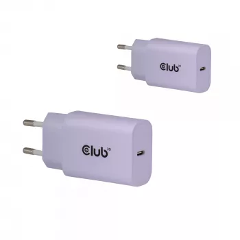 Τροφοδοτικό club 3d Φορτιστής USB-C 30W 2 τεμ. συμπαγής για κινητά και tablet
