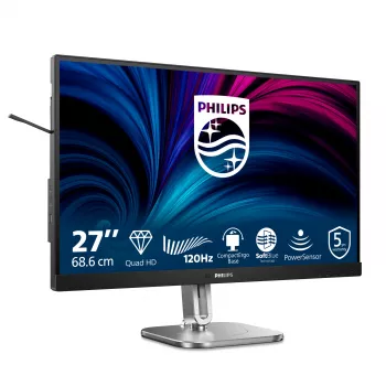 Philips 4000 series 27B2N4500/00 Οθόνη υπολογιστή 68,6 cm (27 ίντσες) 2560 x 1440 Pixel Quad HD LCD γκρι