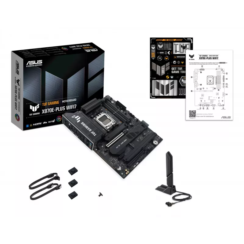 ASUS TUF GAMING X870E-PLUS WIFI7 AMD X870E Socket AM5 ATX