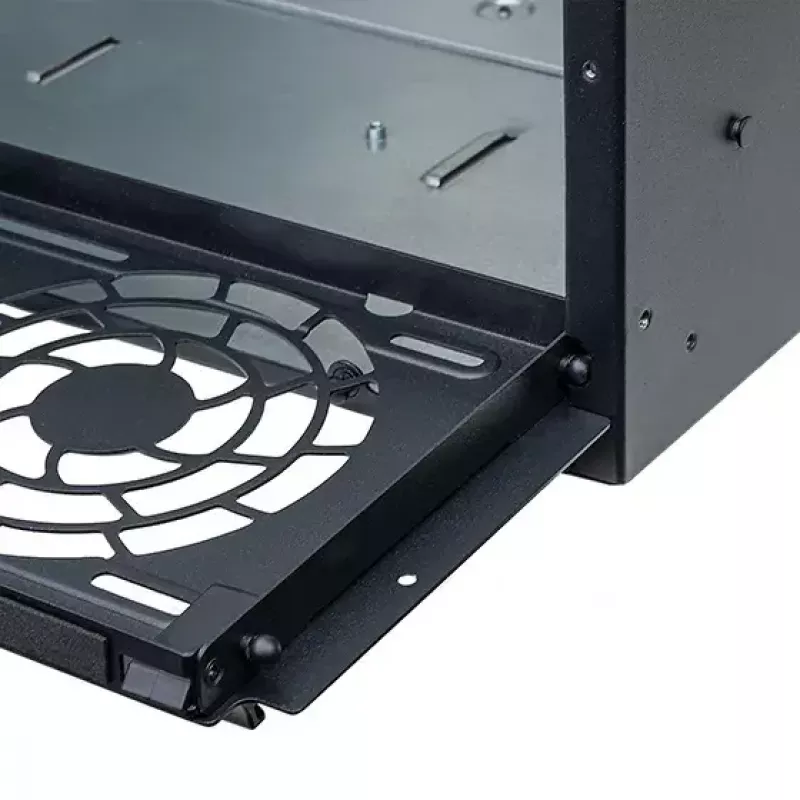 Rack Διακομιστή Silverstone RM52 Μαύρο ATX SFX 440x550x220mm