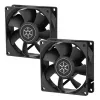 Rack Διακομιστή Silverstone RM52 Μαύρο ATX SFX 440x550x220mm