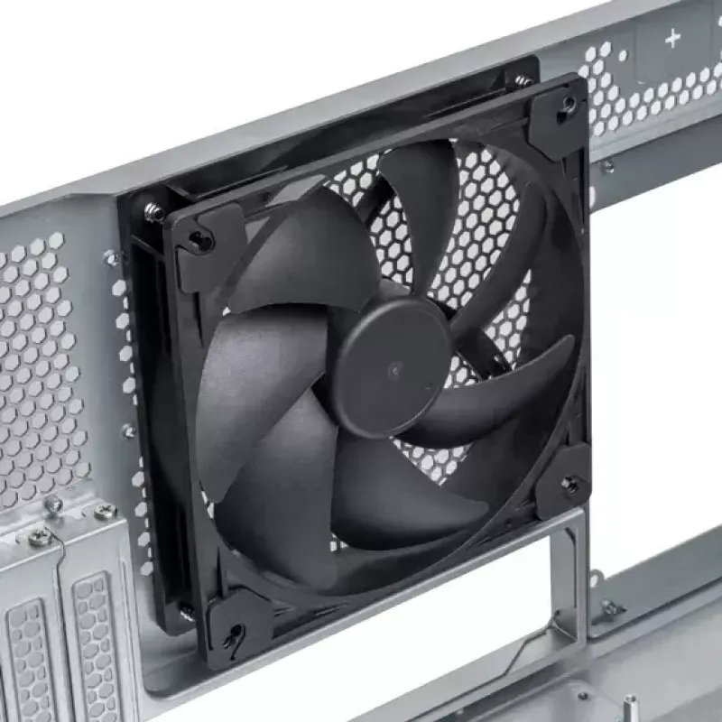 Rack Διακομιστή Silverstone RM52 Μαύρο ATX SFX 440x550x220mm