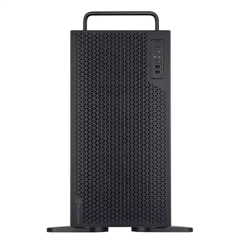 Rack Διακομιστή Silverstone RM52 Μαύρο ATX SFX 440x550x220mm