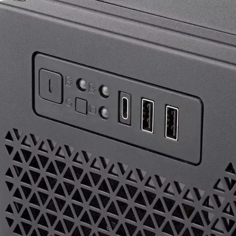 Rack Διακομιστή Silverstone RM52 Μαύρο ATX SFX 440x550x220mm