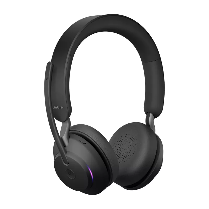 Jabra Evolve2 65 USB-C Μαύρο MS Βάση Φόρτισης Στερεοφωνικό