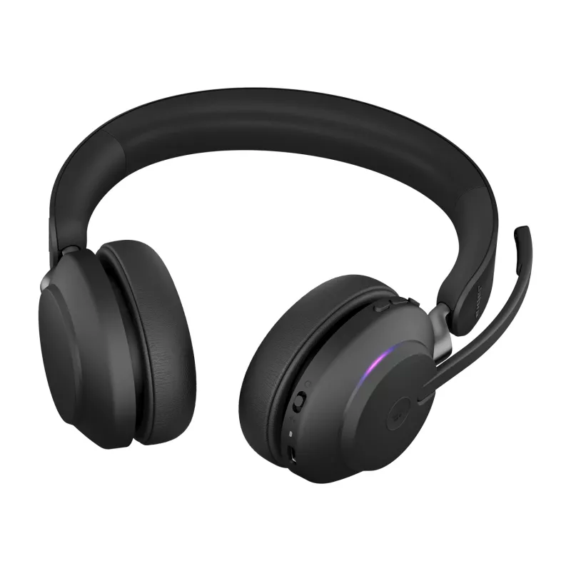 Jabra Evolve2 65 USB-C Μαύρο MS Βάση Φόρτισης Στερεοφωνικό