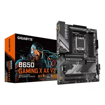 GIGABYTE B650 GAMING X AX V2 Μητρική - AMD Ryzen 9000 Series CPUs, 8+2+2 Φάσεις VRM, έως 8000MHz DDR5 (OC), 1xPCIe 5.0 + 2xPCIe 4.0 M.2, 2.5GbE LAN, WIFI 6E, USB 3.2 Gen 2