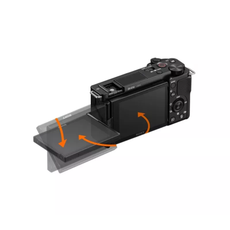 Sony α ZV-E10 MILC Body 24.2 MP CMOS 6000 x 4000 pixels Μαύρο