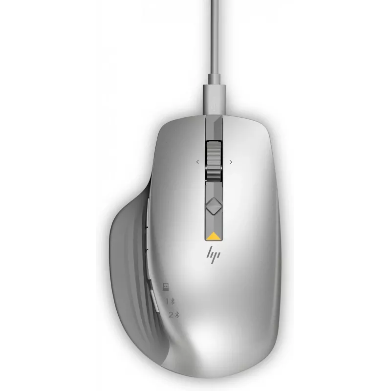 HP 930 Creator Ασύρματο Ποντίκι, Δεξιόχειρας, Bluetooth, 3000 DPI, Ασημί