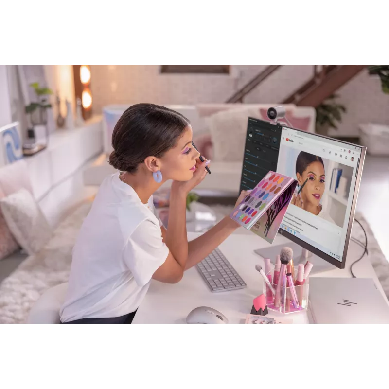 HP 930 Creator Ασύρματο Ποντίκι, Δεξιόχειρας, Bluetooth, 3000 DPI, Ασημί
