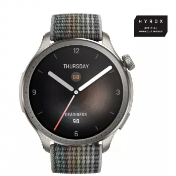 Amazfit Balance 3,81 cm (1,5 ίντσες) AMOLED 46 mm Ψηφιακό 480 x 480 Pixel Οθόνη Αφής Γκρι Wi-Fi GPS (Δορυφορικό)