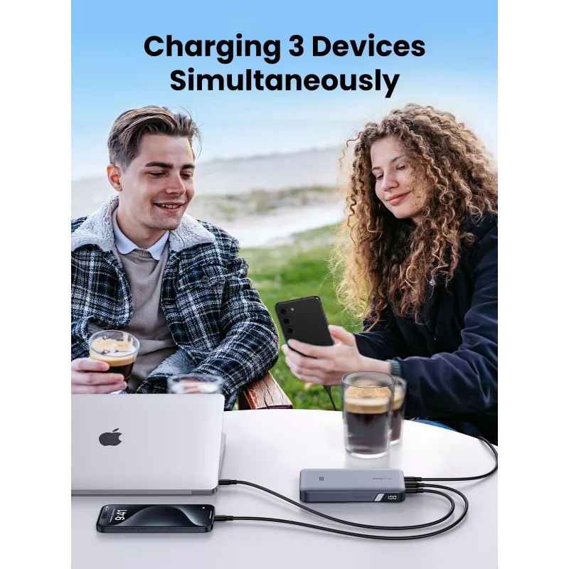 Ugreen 25188 Powerbank 20000 mAh Γκρι