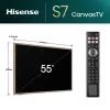 Hisense 55 ίντσες S7NQTUK Canvas TV με Freely & ArtMode