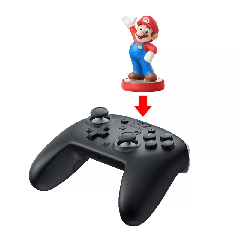 Nintendo Switch 2 Pro Controller μαύρο Bluetooth gamepad αναλογικό / ψηφιακό Nintendo Switch 2