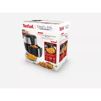 Tefal Easy Fry EY701D Single 5,6 L αυτόνομη 1850 W φριτέζα αέρα μαύρο, ανοξείδωτο ατσάλι