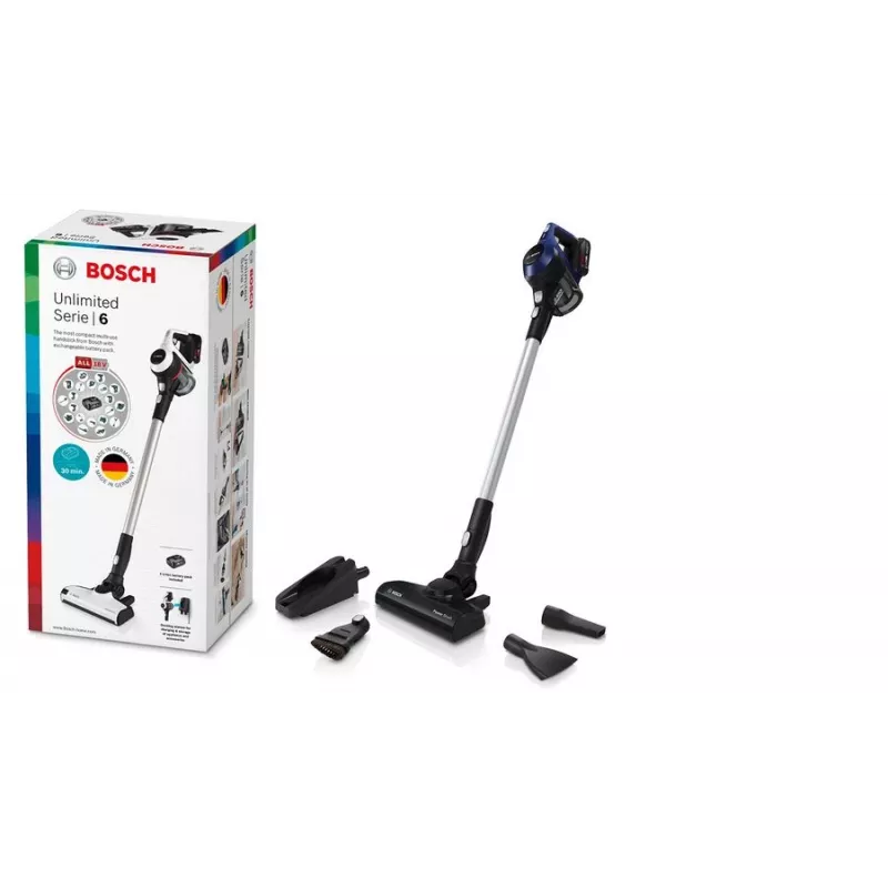 Bosch Serie 6 BBS611MAT επαναφορτιζόμενη σκούπα 2 σε 1