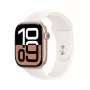 APPLE Watch Series 10 GPS 46mm Ροζ χρυσό θήκη αλουμινίου με Light Blush Sportarmband - M/L