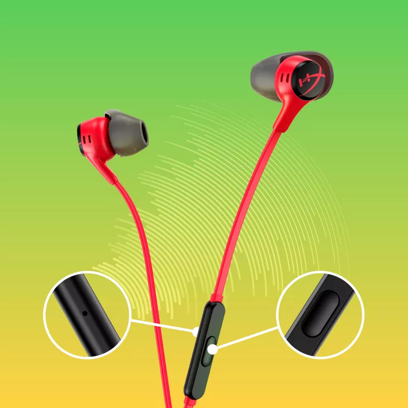 HyperX Cloud Earbuds II Μαύρο