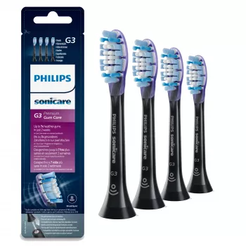 Philips G3 Premium Gum Care HX9054/33 Συσκευασία 4 τεμ. ανταλλακτικές κεφαλές ηχητικής οδοντόβουρτσας