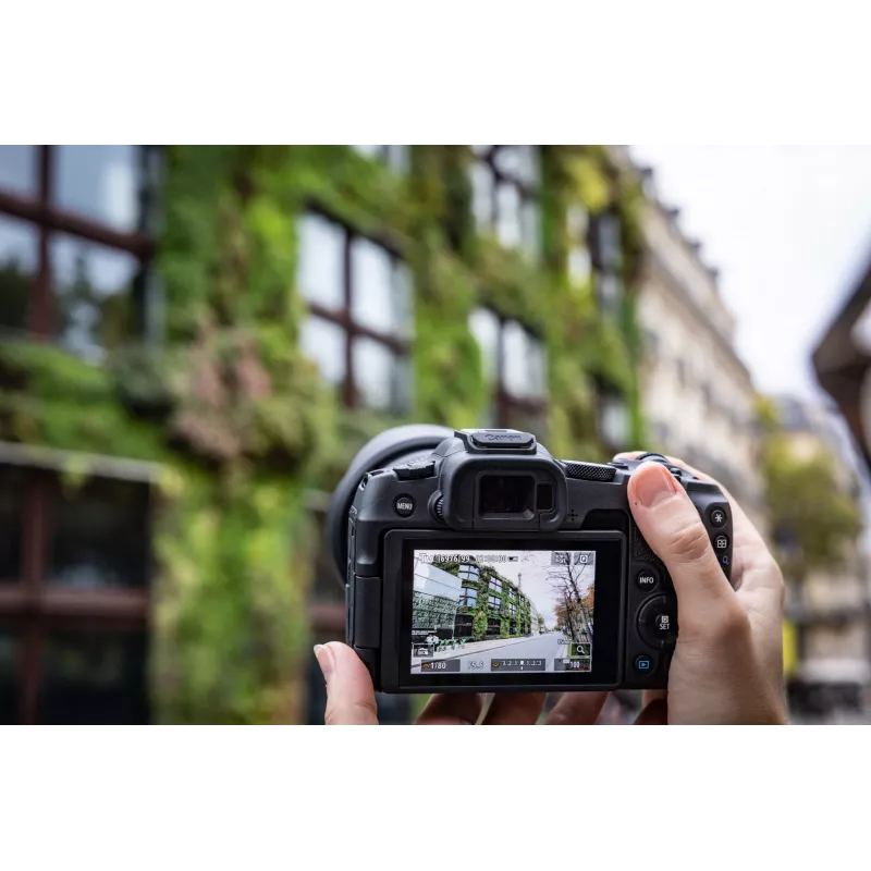 Canon EOS R8, 24,2 MP, 6000 x 4000 pixel, CMOS, 4K Ultra HD, οθόνη αφής, μαύρο